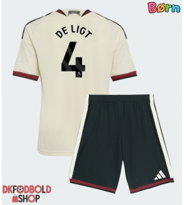 Manchester United Matthijs de Ligt #4 Tredje trøje Børn 2026-27 Kort ærmer (+ korte bukser)